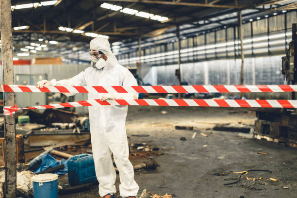Professional Biohazard technician working in Gwynn Oak, MD